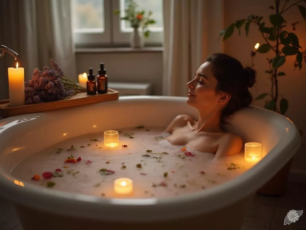 Bain aromatique : rituel sensoriel pour se reconnecter