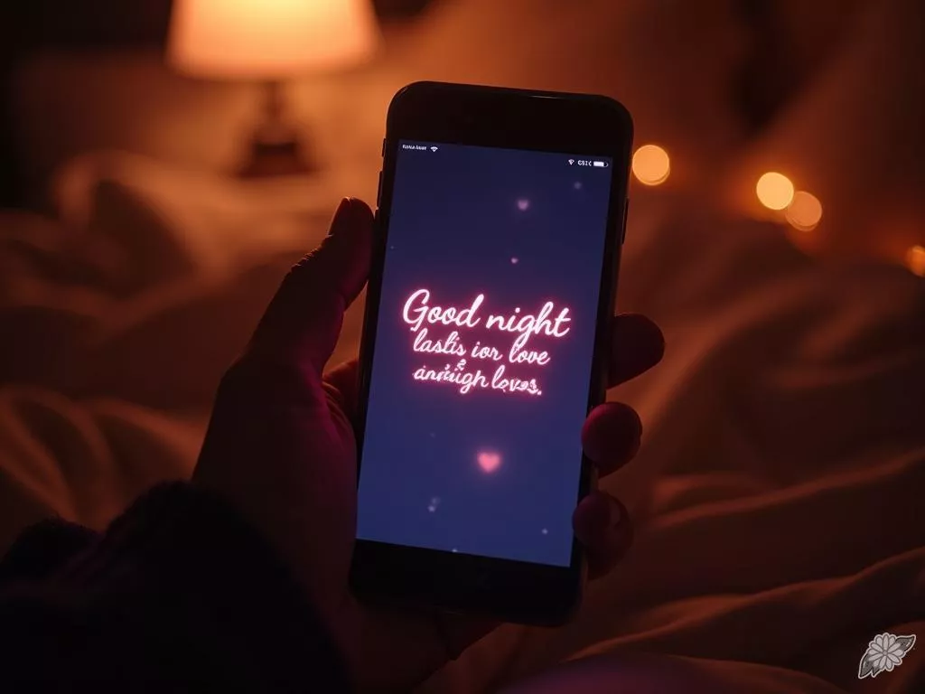 Des SMS bonne nuit romantiques pour nourrir la passion et la complicité