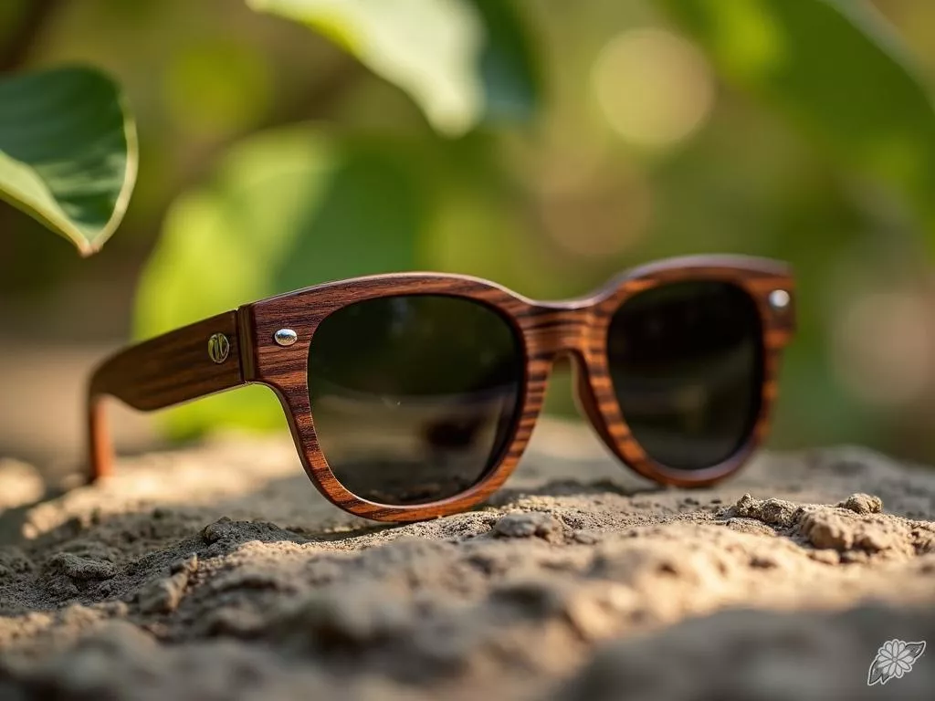 Lunettes de soleil en bois pour homme : élégance naturelle et engagement écologique