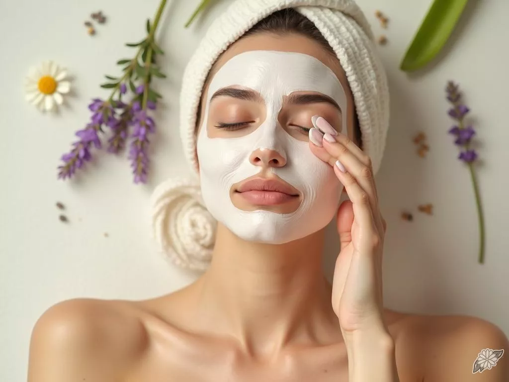 Masque maison apaisant pour le visage basé sur l’aromathérapie