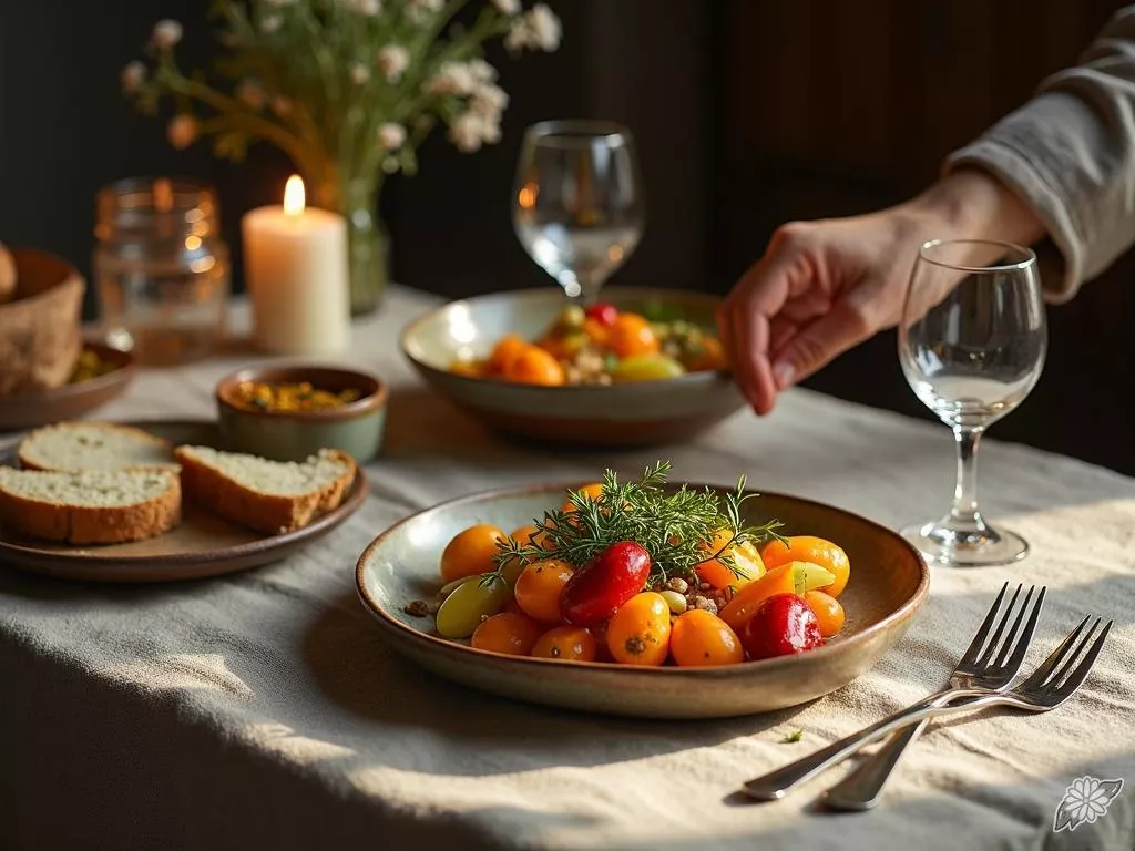 Slow food & slow life : instaurer un repas sensoriel dominical