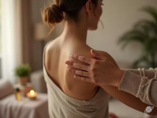 Auto-massage des épaules pour relâcher les tensions