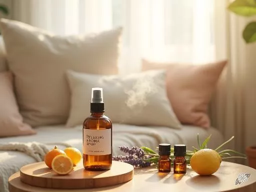 Spray d’ambiance relaxant à diffuser dans la maison